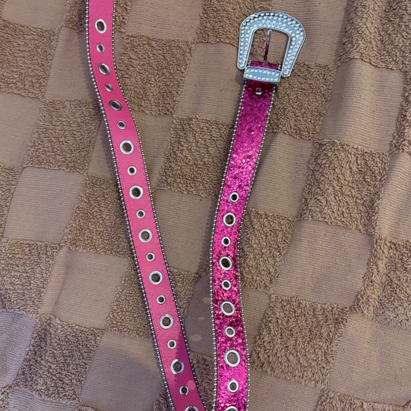 Pink Rhinestone Belt - Picture 4 of 4